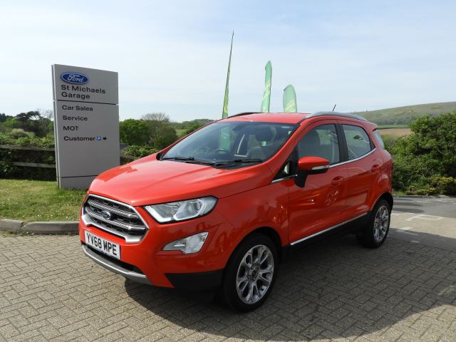 Ford EcoSport 1.0T EcoBoost Titanium  5dr Petrol Auto Euro 6 (s/s) (125 ps)