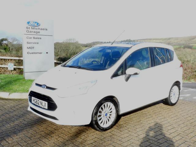 2012 (62) Ford B-Max 1.0T EcoBoost Titanium MPV 5dr Petrol Manual Euro 5 (100 ps)