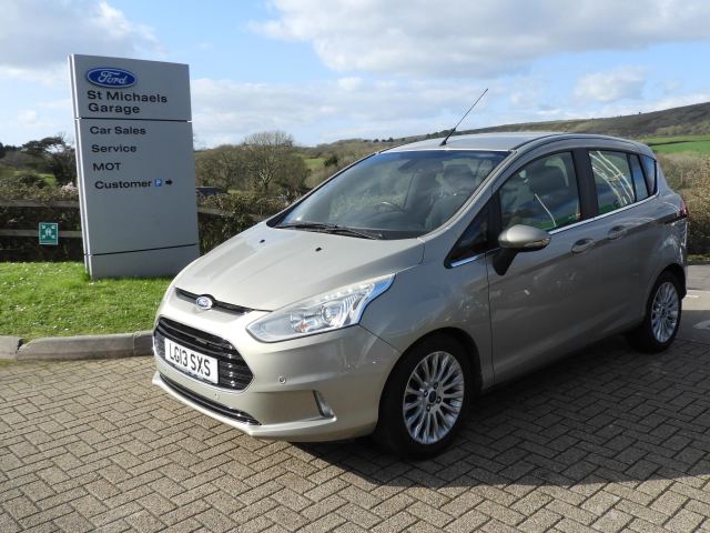 2013 (13) Ford B-Max 1.0T EcoBoost Titanium MPV 5dr Petrol Manual Euro 5 (s/s) (120 ps)
