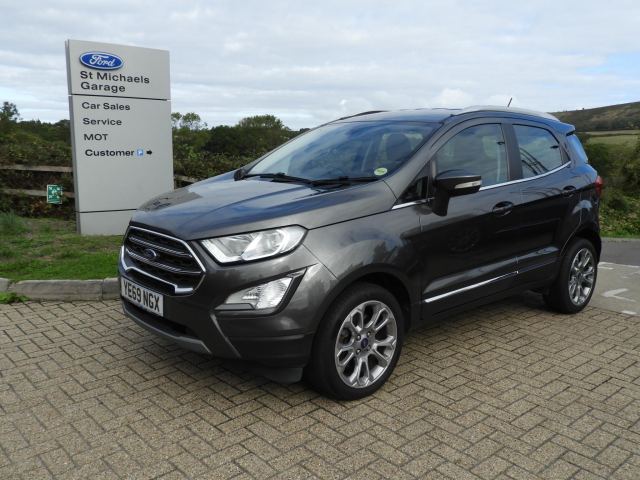 2019 (69) Ford EcoSport 1.0T EcoBoost GPF Titanium SUV 5dr Petrol Auto Euro 6 (s/s) (125 ps)